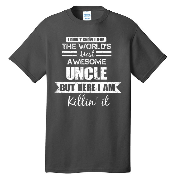 World's Most Awesome Uncle Tall T-Shirt