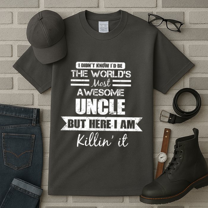 World's Most Awesome Uncle Tall T-Shirt