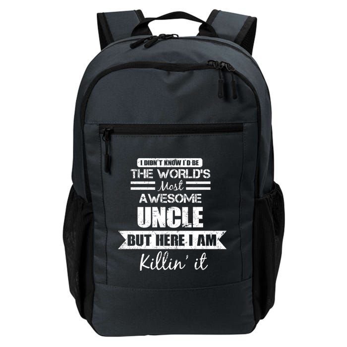 World's Most Awesome Uncle Backpack