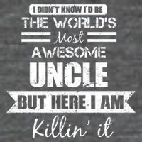 World's Most Awesome Uncle Flatbill Hat