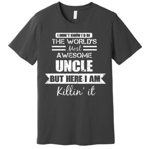 World's Most Awesome Uncle Premium T-Shirt