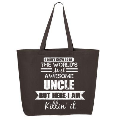 World's Most Awesome Uncle 25L Jumbo Tote