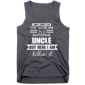 World's Most Awesome Uncle Tank Top