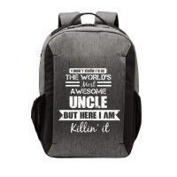 World's Most Awesome Uncle Vector Backpack