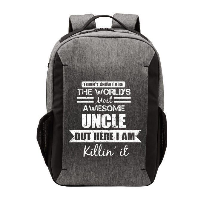 World's Most Awesome Uncle Vector Backpack