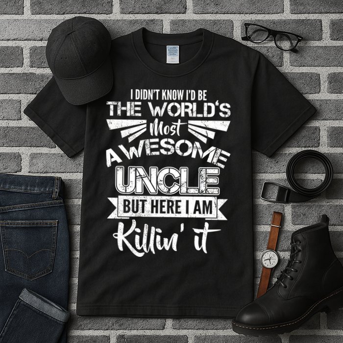 World's Most Awesome Uncle Killing It Tall T-Shirt