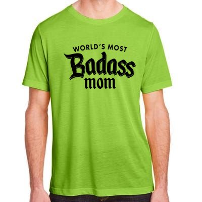 World's Most Badass Mom Adult ChromaSoft Performance T-Shirt