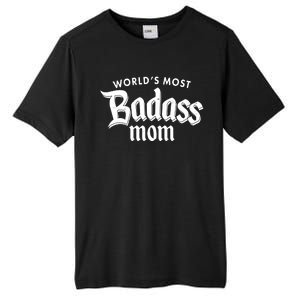 World's Most Badass Mom Tall Fusion ChromaSoft Performance T-Shirt