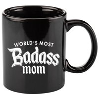 World's Most Badass Mom 11oz C Handle Ceramic Mug