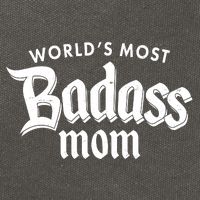 World's Most Badass Mom Cotton Canvas Backpack