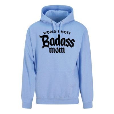 World's Most Badass Mom Unisex Surf Hoodie