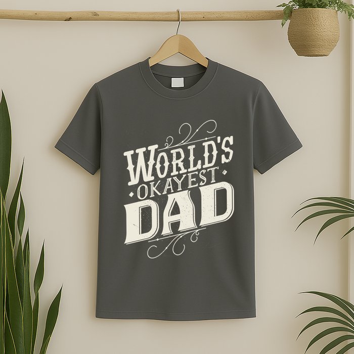 World's Okayest Dad T-Shirt