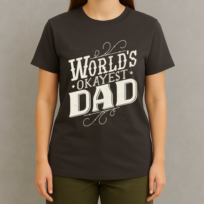 World's Okayest Dad T-Shirt
