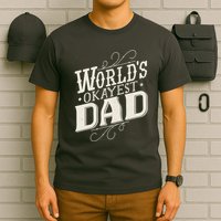 World's Okayest Dad T-Shirt
