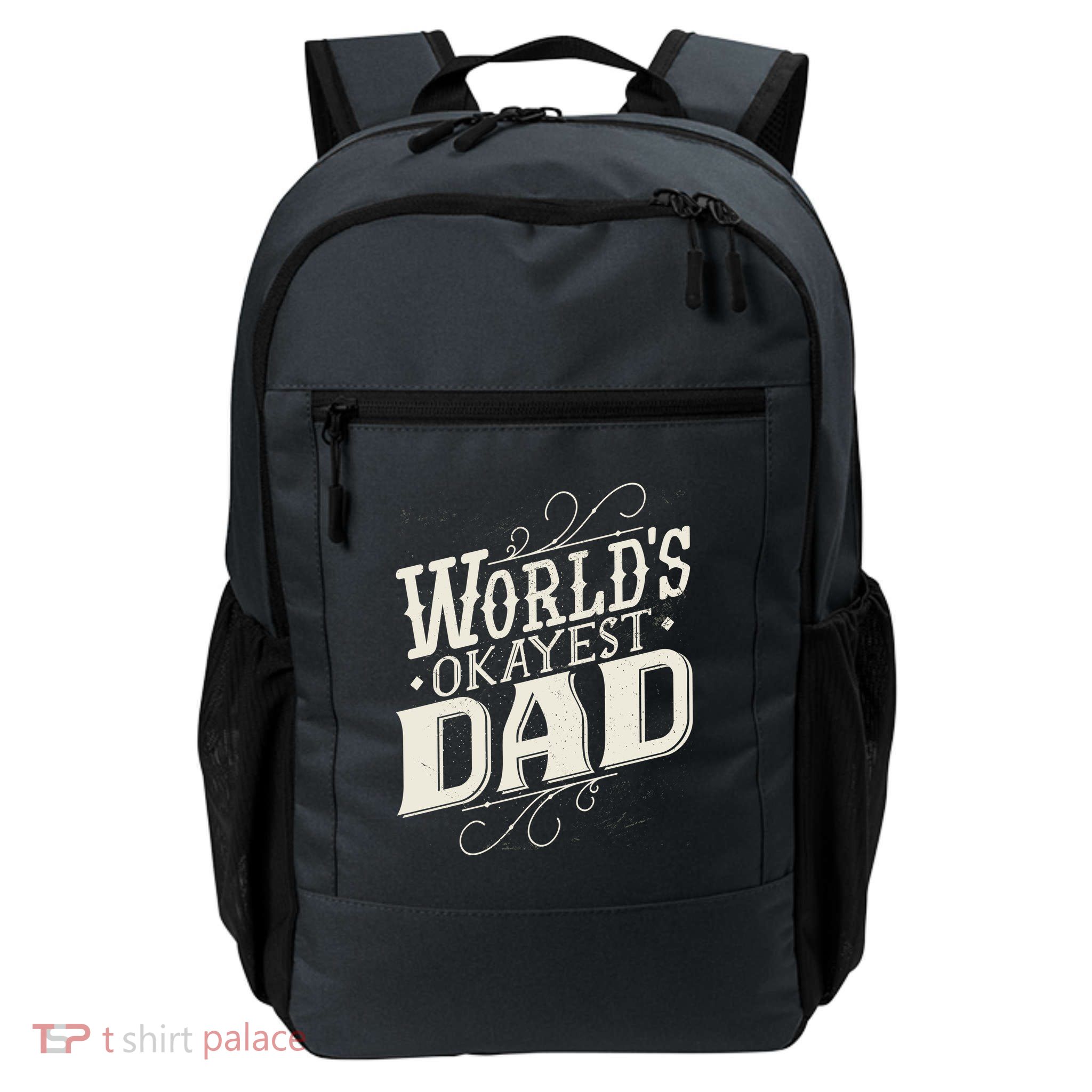 World's Okayest Dad Daily Commute Backpack