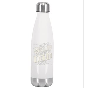 World's Okayest Dad Stainless Steel Insulated Water Bottle