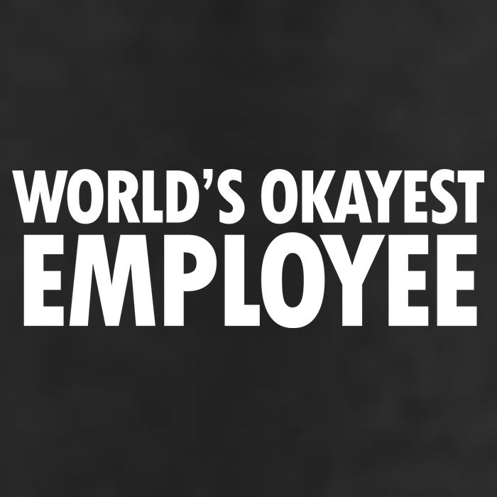 World's Okayest Employee Adult Drive Performance Visor