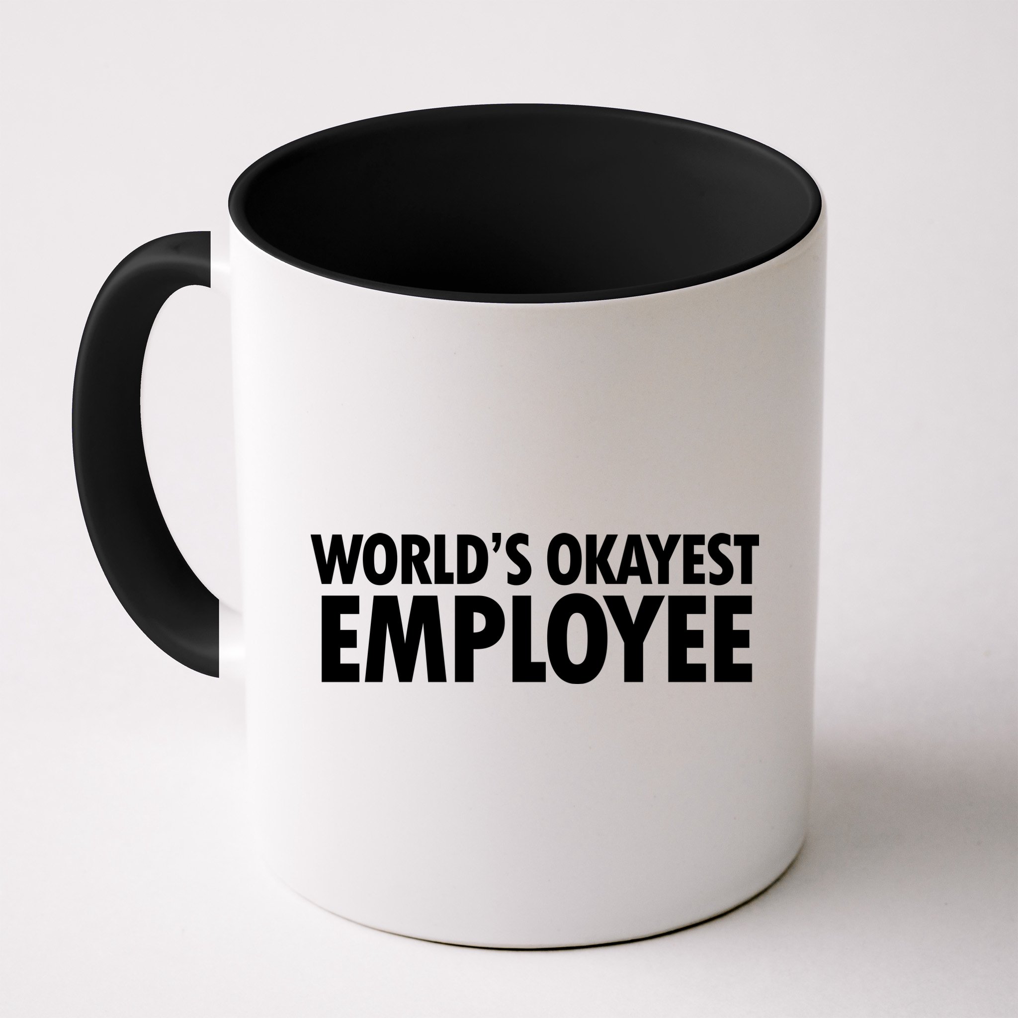 World's Okayest Employee Mug