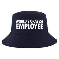 World's Okayest Employee Cool Comfort Performance Bucket Hat