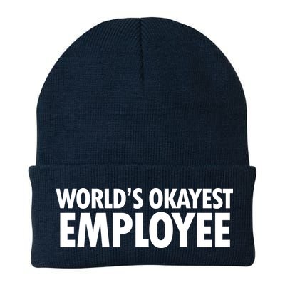 World's Okayest Employee Beanie