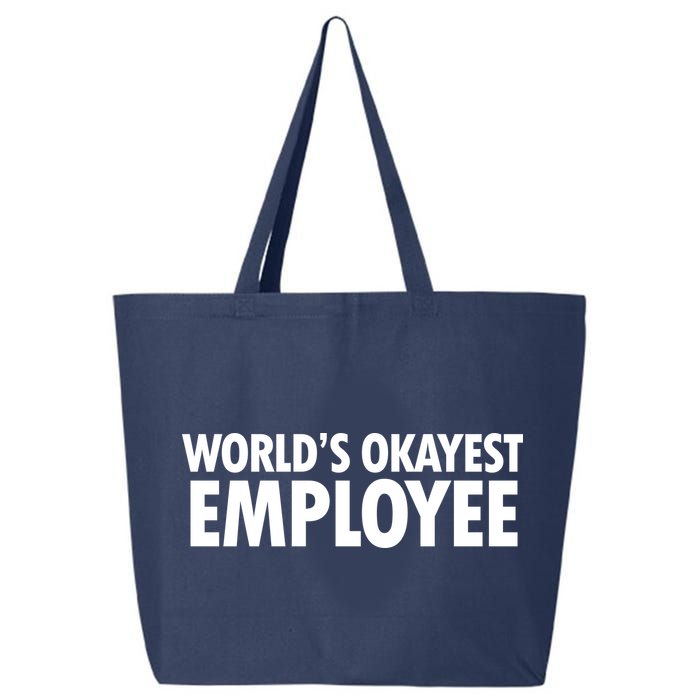 World's Okayest Employee 25L Jumbo Tote