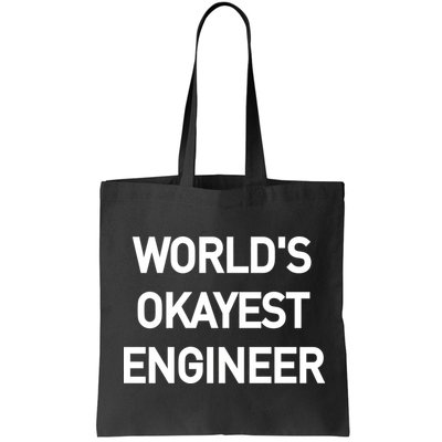 World's Okayest Engineer Bag