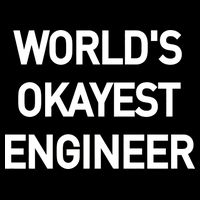 World's Okayest Engineer Women's Crop Top Tee