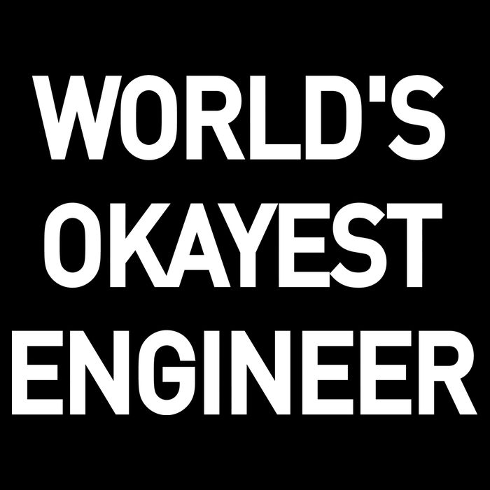 World's Okayest Engineer Women's Crop Top Tee