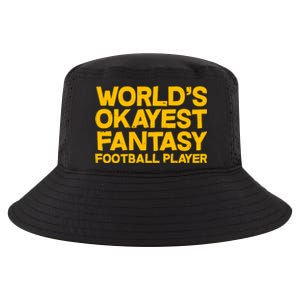 World's Okayest Fantasy Football Player Cool Comfort Performance Bucket Hat