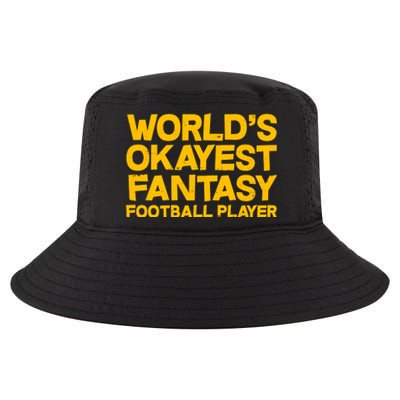 World's Okayest Fantasy Football Player Cool Comfort Performance Bucket Hat