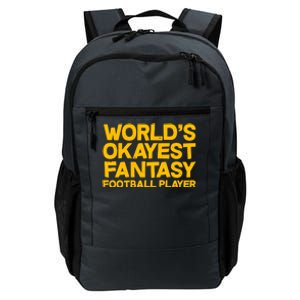 World's Okayest Fantasy Football Player Daily Commute Backpack