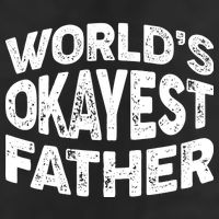 World's Okayest Father Adult Drive Performance Visor