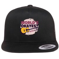 World's Okayest Guitar Player Flatbill Hat