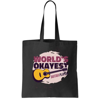 World's Okayest Guitar Player Bag