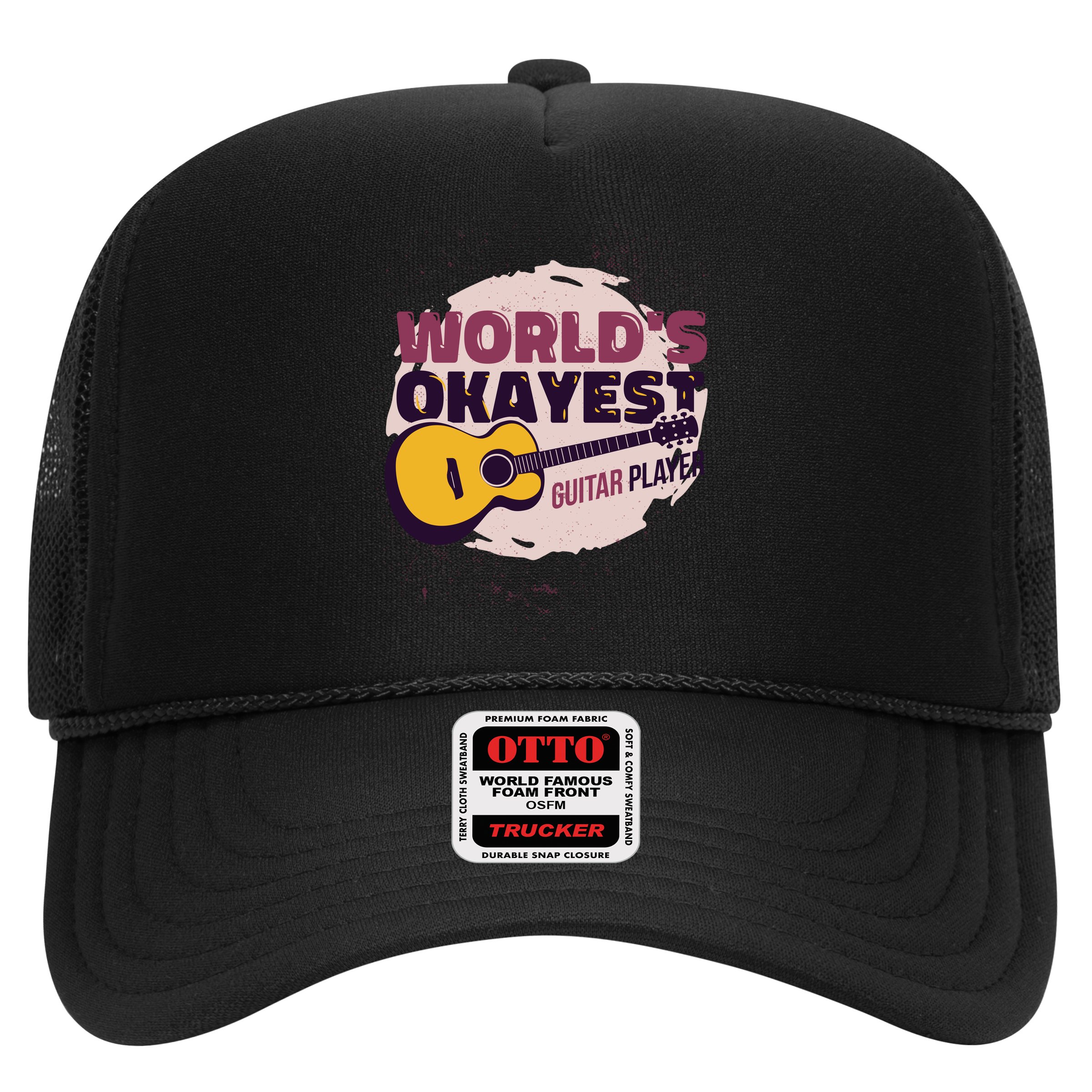 World's Okayest Guitar Player Hat