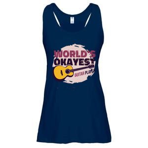 World's Okayest Guitar Player Ladies Essential Flowy Tank