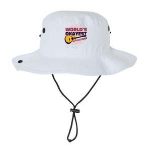 World's Okayest Guitar Player Legacy Cool Fit Booney Bucket Hat