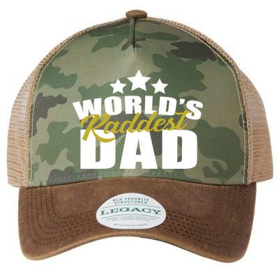 World's Raddest Dad Legacy Tie Dye Trucker Hat