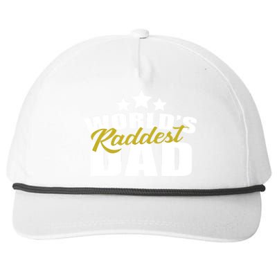 World's Raddest Dad Snapback Five-Panel Rope Hat