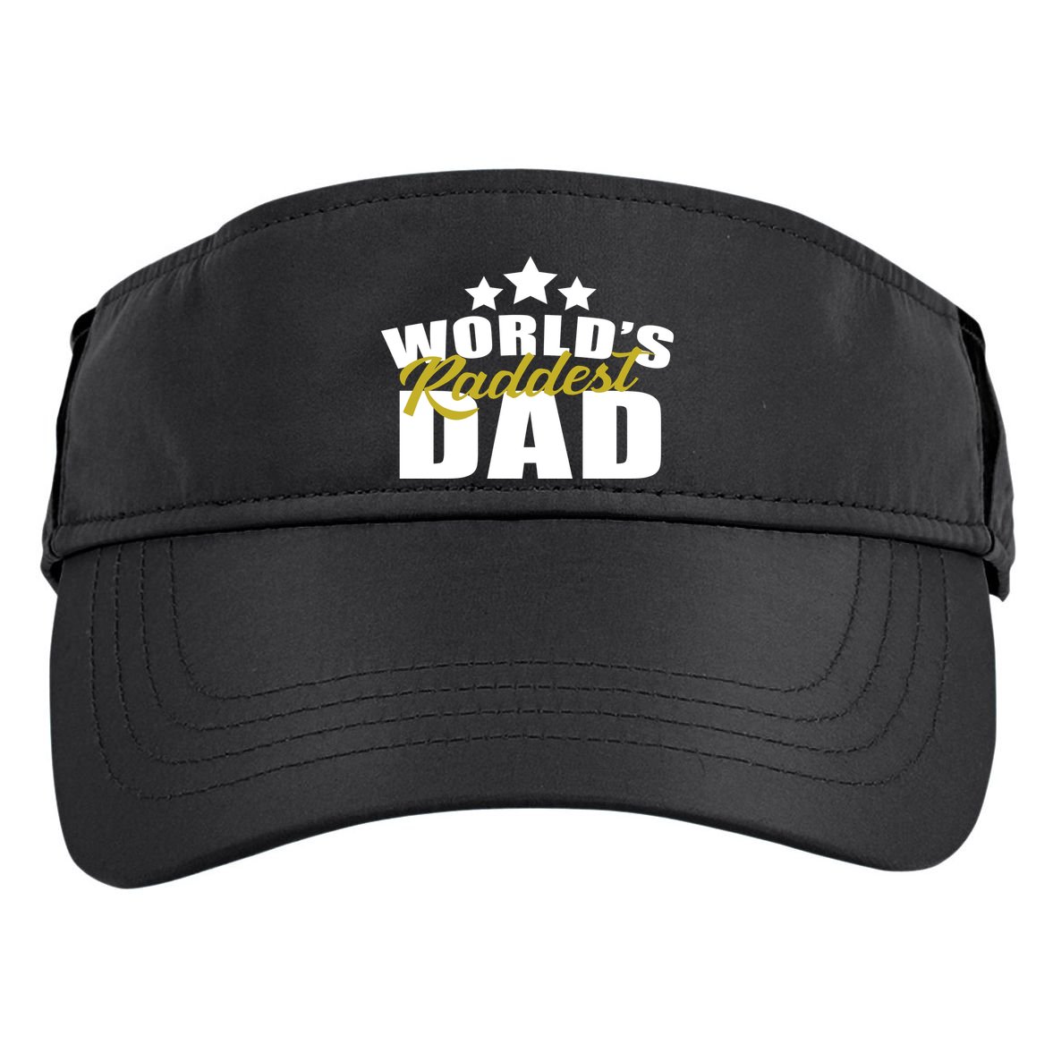 World's Raddest Dad Adult Drive Performance Visor