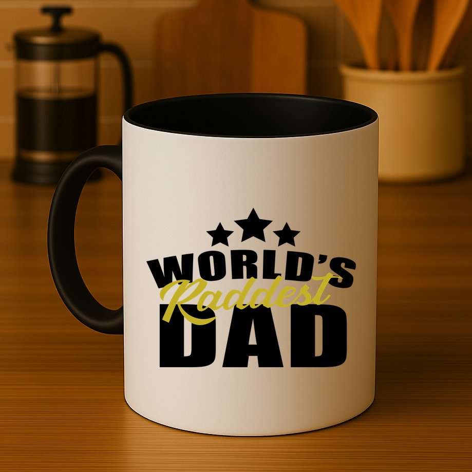 World's Raddest Dad Mug