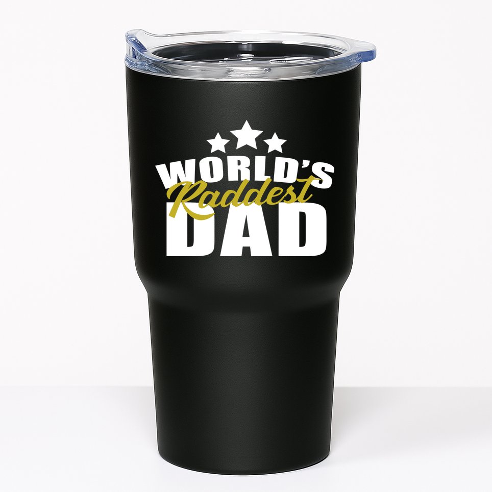 World's Raddest Dad Tumbler