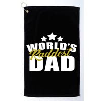 World's Raddest Dad Golf Towel