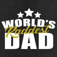 World's Raddest Dad Golf Towel