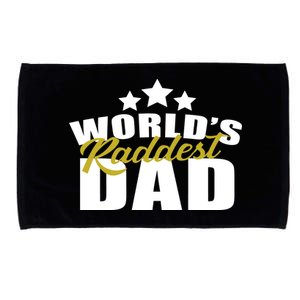 World's Raddest Dad Microfiber Hand Towel