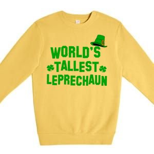 World's Tallest Leprechaun Premium Crewneck Sweatshirt