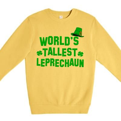 World's Tallest Leprechaun Premium Crewneck Sweatshirt