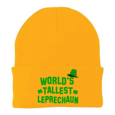 World's Tallest Leprechaun Knit Cap Winter Beanie