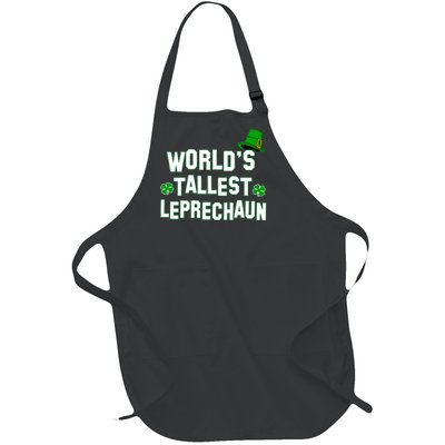 World's Tallest Leprechaun Full-Length Apron With Pockets