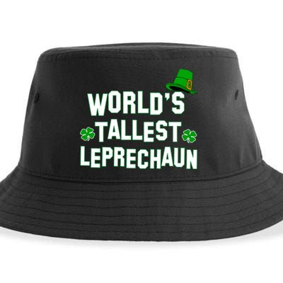 World's Tallest Leprechaun Sustainable Bucket Hat